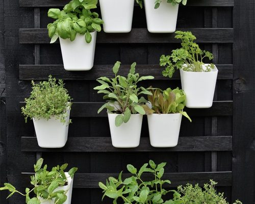 modern vertical garden IKEA hack